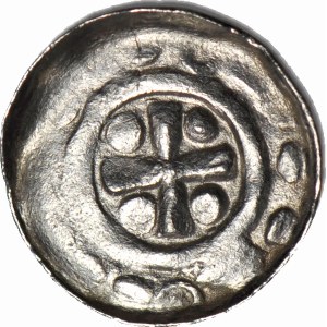 RRR-, Sieciech - Palatyn Władysława Hermana, Denar krzyżowy 1090-1100