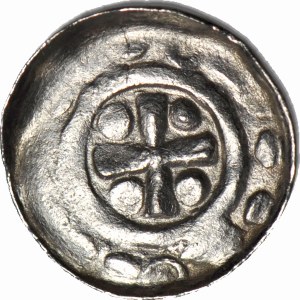 RRR-, Sieciech - Palatine of Ladislaus Herman, Cross denarius 1090-1100