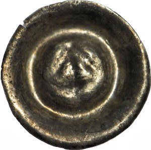 R-, West Pomerania, Tąglim, brakteat, arrow with the letter T