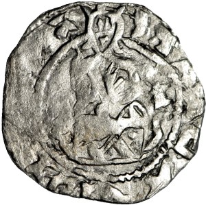 RR-, Casimir III the Great, Quarter large (Half-penny), forgery in fine silver
