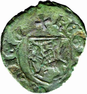RR-, Wladyslaw Warneńczyk 1442-1443 Polish-Lithuanian-Hungarian denarius