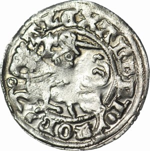 Alexander Jagiellon, Lithuanian half-penny without date, Vilnius, Gothic, minted