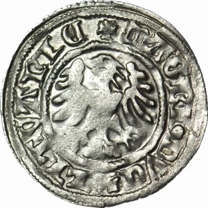 Alexander Jagiellon, Lithuanian half-penny without date, Vilnius, Gothic, minted