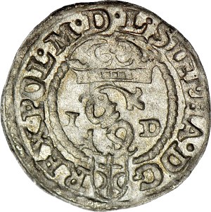 Stefan Batory, 1586 Shelrog, Olkusz, N-H by the coats of arms
