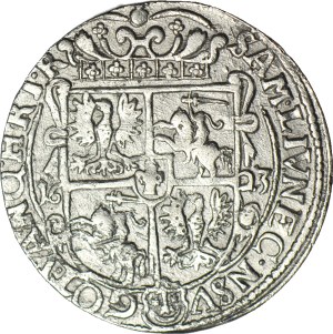 RRR-, Sigismund III Vasa, Ort 1623, Bydgoszcz, COCKS, crown without check, flowers in rim
