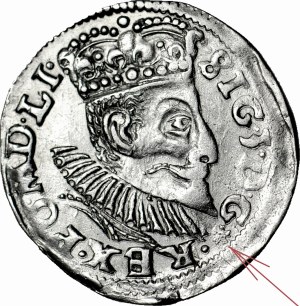 RR-, Sigismund III Vasa, Troika 1596, Poznań, ROZETA
