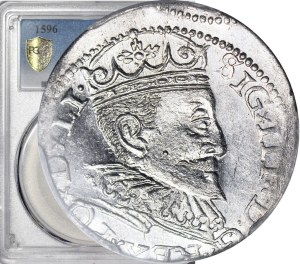 Sigismund III Vasa, Trojak Riga 1596, minted