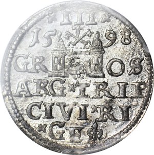 Sigismund III Vasa, Troika 1598, Riga