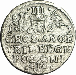 RRR-, Sigismund III Vasa, Trojak 1623, Krakow, SIGS instead of SIGIS
