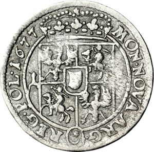 RR-, John III Sobieski, Ort 1677, Bydgoszcz, no letters R6