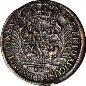 Augustus II the Strong, 1/12 thaler 1711, period forgery