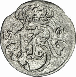 R-, August III Sas, Trojak 1760, Gdańsk