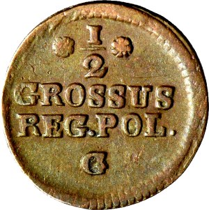 Stanislaw A. Poniatowski, Half-penny 1767 G, Cracow