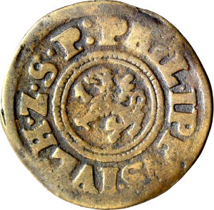R-, Pomerania, Duchy of Wallachia, Philip Julius, 6 feniges 1622, Novopole