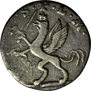 R-, Pomerania, Gustav IV Adolf, 3 fenigs 1792, Arrows, first vintage
