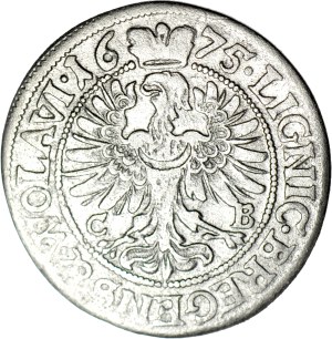 R, Silesia, George Wilhelm, last Piast, 3 krajcars 1675, Brzeg, last year of minting