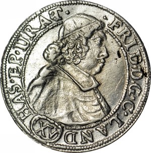 R-, Silesia, Duchy of Nysa, Frederick of Hesse, 15 krajcars 1679, Nysa