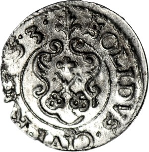 Charles X Gustav, Swedish occupation, Shelby 1653, Riga, beautiful