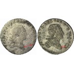 Księstwo Warszawskie, 1/6 talara 1814 IB, rzadki nominał, napis oddalony od portretu