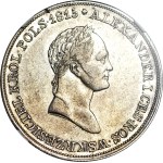 R-, Królestwo Polskie, Aleksander I, 5 złotych 1830 KG, najrzadsze, Berez. 15 zł