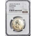 R-, Królestwo Polskie, Aleksander I, 5 złotych 1830 KG, najrzadsze, Berez. 15 zł