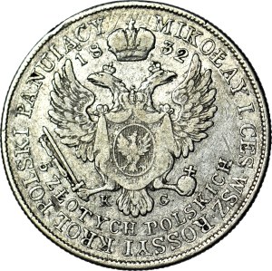 Kingdoms of Poland, 5 zloty 1832 KG