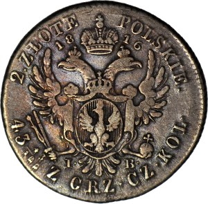Kingdom of Poland, Alexander I, 2 gold 1816 IB