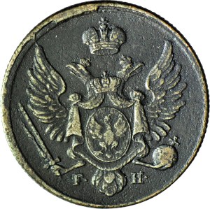 Kingdom of Poland, 3 pennies 1830 FH, beautiful