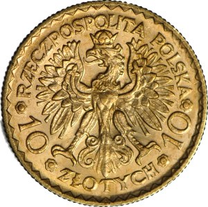 10 gold 1925, Boleslaw the Brave, minted