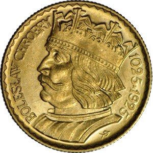 10 złotych 1925, Bolesław Chrobry, mennicze
