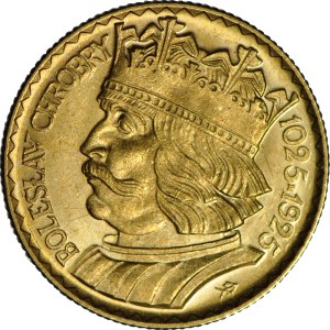 10 gold 1925, Boleslaw the Brave, minted