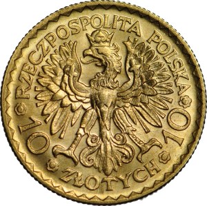 10 gold 1925, Boleslaw the Brave, minted