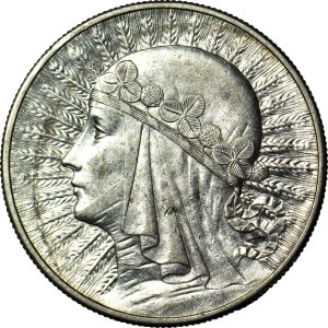 10 złotych 1932, Głowa, Londyn, mennicza