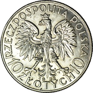 10 gold 1932, Head, London, minted