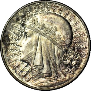 10 gold 1932, Head, Warsaw, mint, magnificent