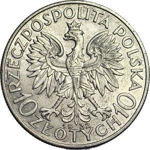 10 gold 1932, Head, London, minted