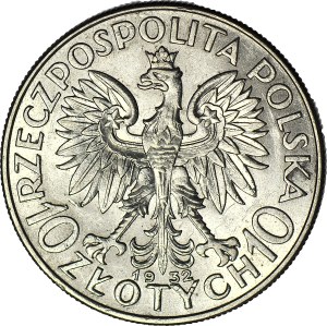 10 gold 1932, Head, London, minted