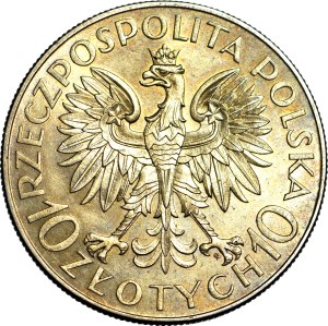 10 gold 1933, Traugutt, mint