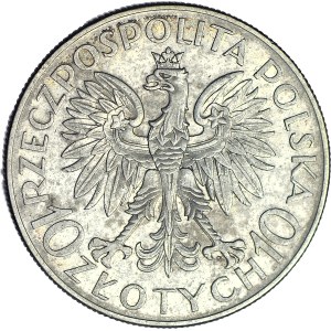 10 złotych 1933, Traugutt ładny
