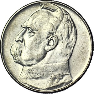 10 gold 1935, Pilsudski, beautiful