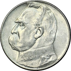 10 gold 1936, Pilsudski, minted