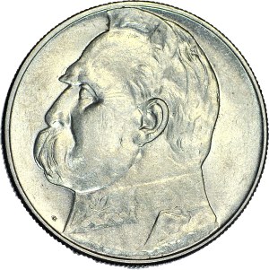 10 gold 1936, Pilsudski, minted
