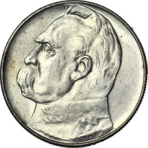 10 gold 1936, Pilsudski, minted