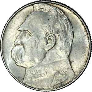 10 złotych 1939, Piłsudski, menniczy, piękny