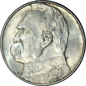 10 gold 1939, Pilsudski, mint, beautiful