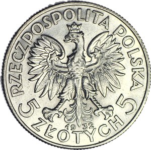 5 gold 1932, Head, London, beautiful