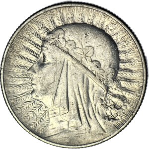 5 złotych 1932, Głowa, ZE ZNAKIEM, Warszawa, rzadka