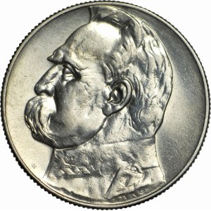 5 złotych 1936, Piłsudski, piękny