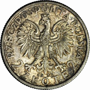 2 Gold 1932, Head, minted