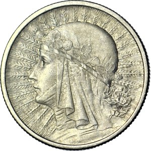 2 złote 1932, Głowa, ładna